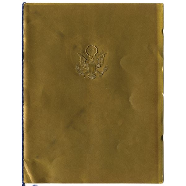 D.C. Harry S. Truman, Presidential Inaugural Ball , 1949, Official Program.