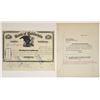 Image 1 : CA. Bank of California, 18xx (July, 1st, 1864), Specimen Stock Certificate From their First Book of 