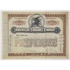 Image 1 : PA. American Caramel Co., 1901, I/C Stock Certificate ITASB Milton Hershey.