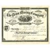 Image 1 : AZ. Penn Mining Co., 1881, I/U Stock Certificate.