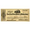 Image 1 : CA. American River, Water & Mining Co., 1859, I/C Stock Certificate.