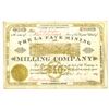 Image 1 : CO. La Fave Mining & Milling Company, 1884 I/U Stock Certificate