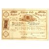Image 1 : CO. Boston and Chicago Gold Mining Co., 1865, I/U Stock Certificate.