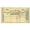 Image 2 : CO. Central Gold Mining Co., 1864, I/U Stock Certificate.