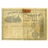 Image 2 : CO. Corydon Mining Co., 1866, I/U Stock Certificate, Major Stock Manipulation Scam.