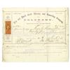 Image 1 : CO. Kip & Buell Gold Mining and Tunneling Company, 1866 I/U Stock Certificate