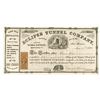 Image 1 : NV. Eclipse Tunnel Co., 1864, I/U Stock Certificate.