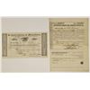 Image 1 : NJ. Pottstown and Somerset, New Jersey, 1847 & 1848, Early I/U New Jersey Mining Stock Certificate P