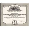 Image 1 : NY. Seventh National Exposition of Power and Mechanical Engineering, 1928, Specimen Certificate of M
