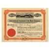 Image 1 : ME. International Automatic Life Boat Co., 1910, I/U Stock Certificate.