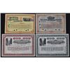 Image 1 : CO. Denver and Rio Grande Railroad CO., 1900 to 1920, I/C and I/U Stock Certificate Quartet.