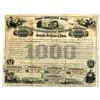 Image 1 : IL. Bellville & Illinoistown Rail-Road Co., 1853, I/U  Coupon Bond Rarity, Unlisted in Cox.
