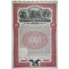 Image 1 : KS. & Mexico. Kansas City, Mexico & Orient Railway Co. 1901 I/U Gold Coupon Bond