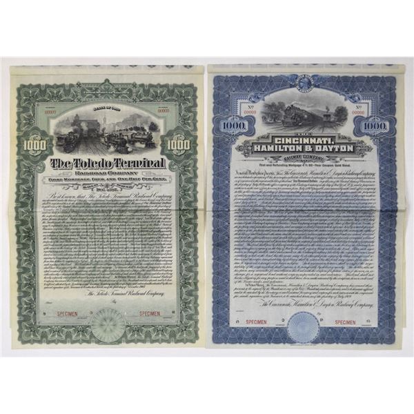 OH. Toledo Terminal Railroad Co., and, Cincinnati, Hamilton & Dayton Railway Company, 1907 and 1909,