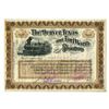 Image 1 : TX. Denver, Texas and Fort Worth Railroad Co., 1889, I/C Stock Certificate Signed by Civil War Gener
