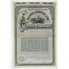 Image 1 : TWA. Tacoma Railway and Motor Co. 1890 Specimen Gold Coupon Bond Rarity