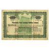 Image 1 : PA. Philadelphia Stock Exchange Building Co., 1916, Issued Stock Certificate.
