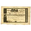 Image 1 : OH. Zanesville and Maysville Turnpike Road, 1843, I/U Stock Certificate.