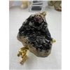 Image 1 : 2.4 INCH GENUINE RUBY IN BLACK TOURMALINE MATRIX  SPECIMEN