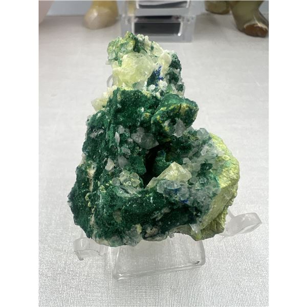 2.5 INCH GREEN AZURITE SPECIMEN
