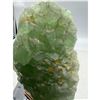 Image 4 : 5.88 X 3.65 INCH  GREEN FLUORITE WITH YELL0W BARITE SPECIMEN RETAIL $800