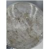 Image 5 : 99.0 MM LARGE CLEAR QUARTZ SPHERE WITH YELLOW HEALER