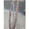 Image 2 : BRAND NEW 10 MM  ROSE QUARTZ NECKLACE 108 BEADS