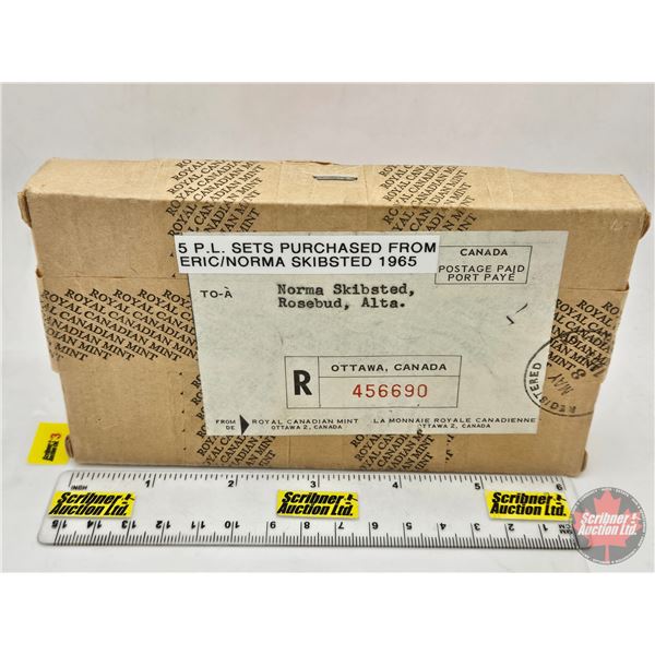 UNOPENED RCM Canada : Consignor Note: "5 P.L. Sets Purchased from Skibsted from Rosebud, Alta. In 19