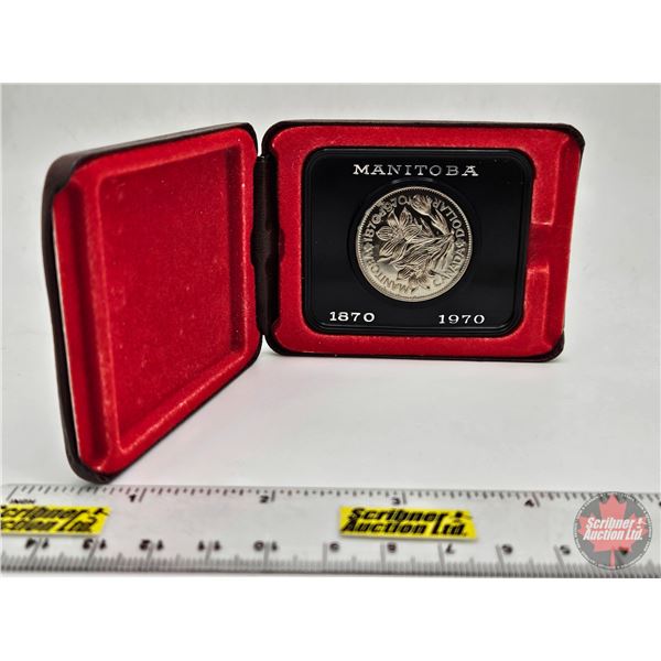RCM Canada 1870-1970 Dollar : Manitoba (Burgandy Case)