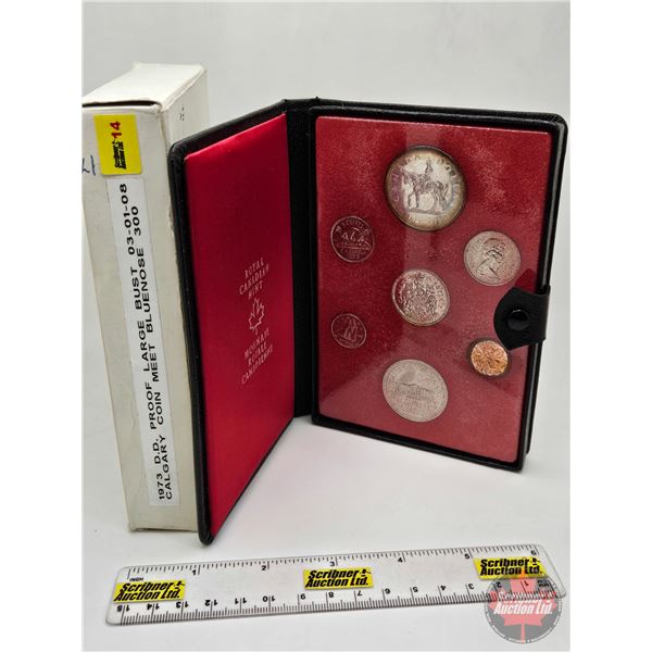 RCM Canada 1973 Double Dollar Proof Set : RCM Canada / Prince Edward Island : Large Bust