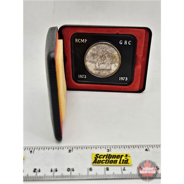 RCM Canada 1973 Silver Dollar : RCM Canada (Black Case)
