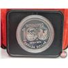 Image 2 : RCM Canada 1974 Silver Dollar : Winnipeg (Black Case)