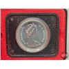 Image 3 : RCM Canada 1976 Silver Dollar : Library of Parliament (Black Case)