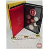 Image 1 : RCM Canada 1977 Double Dollar Proof Set : Throne of the Senate