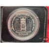 Image 2 : RCM Canada 1977 Silver Dollar : Throne of the Senate (Black Case)