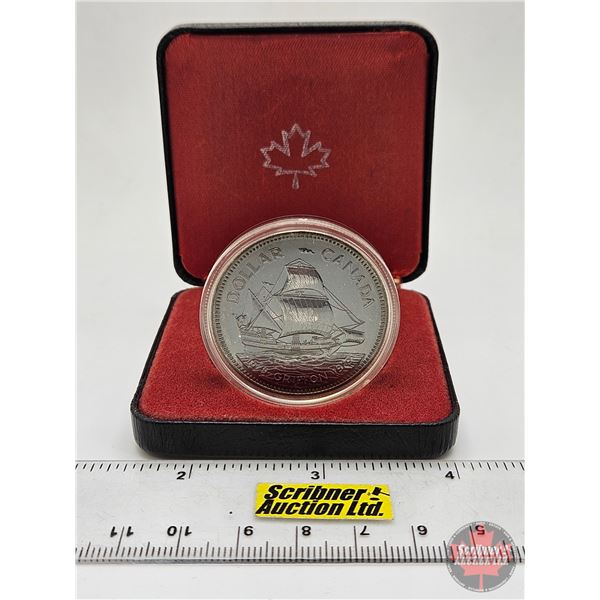 RCM Canada 1979 Silver Dollar : Griffon (Black Case)