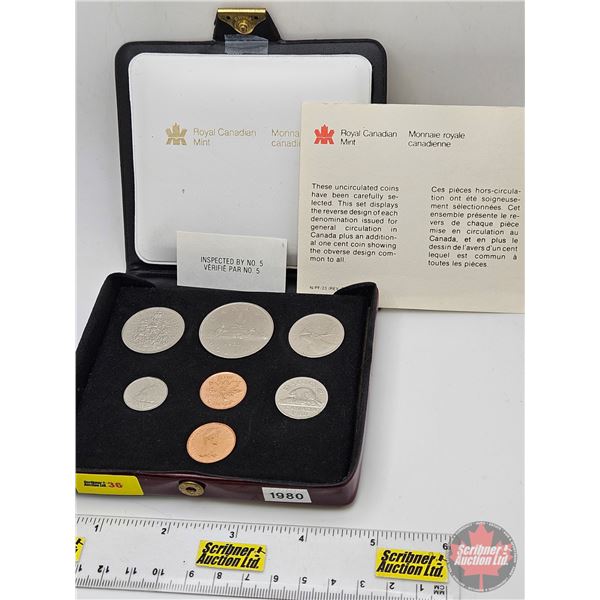 RCM Canada 1980 Specimen Double Penny Set