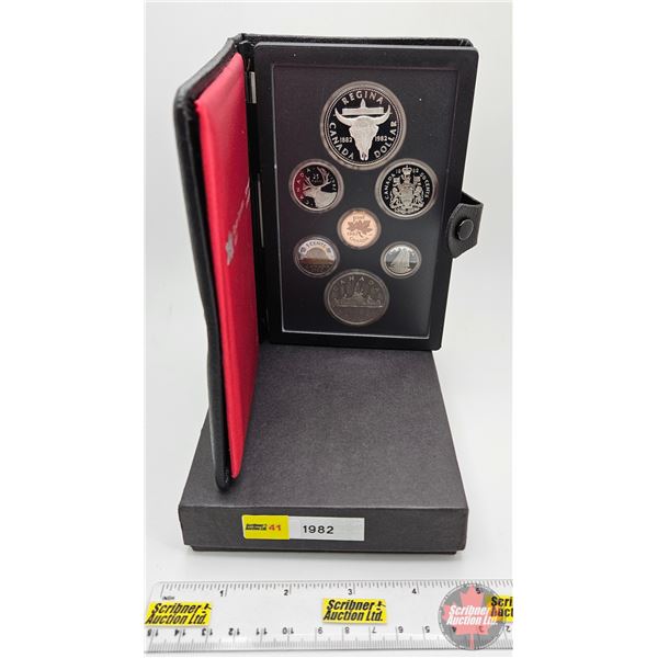 RCM Canada 1982 Double Dollar Proof Set : Regina