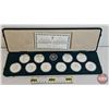 Image 2 : RCM Canada 1988 Winter Olympic $20 Sterling Silver Ten-Coin Set (COA #126665)