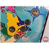 Image 3 : RCM 1992 Canada 125 : Map / Coin Set