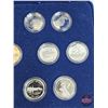 Image 4 : RCM Canada 1992 Confederation 125th 13-Coin Set : Blue Velvet Case