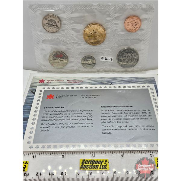 RCM Canada Uncirculated Year Set 1992