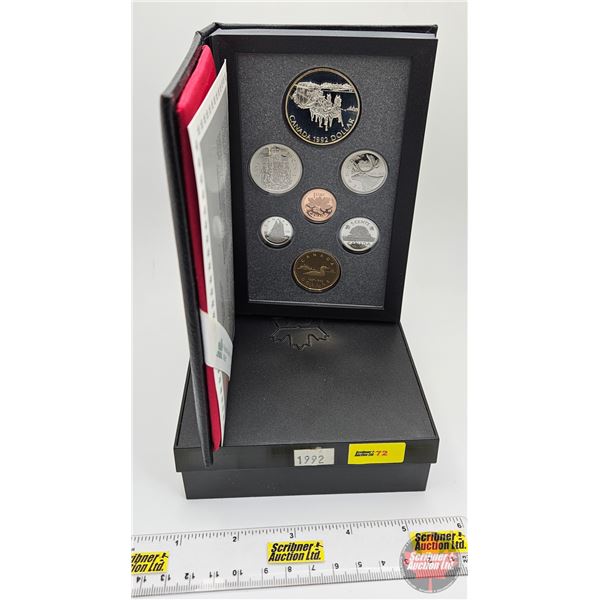 RCM Canada 1992 Double Dollar Proof Set : Stagecoach