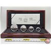 Image 1 : RCM Canada 1994 Platinum Sea Otter Issue : Four-Coin Set The coins bear a face value of $300, $150,