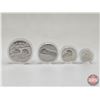 Image 6 : RCM Canada 1994 Platinum Sea Otter Issue : Four-Coin Set The coins bear a face value of $300, $150,
