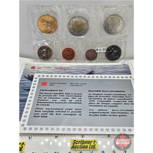 RCM Canada Uncirculated Year Set 1998W
