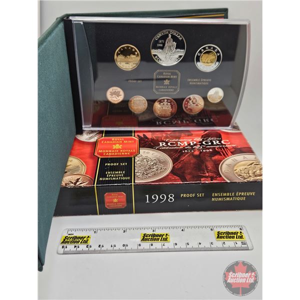 RCM Canada 1998 Celebrating 125 Years : Proof Set : RCMP-GRC 1873-1998