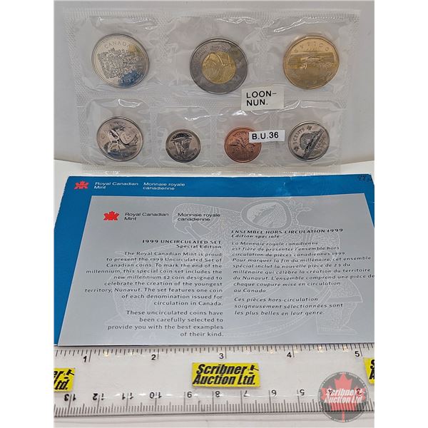 RCM Canada Uncirculated Year Set 1999 :  Nunavut
