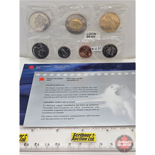 RCM Canada Uncirculated Year Set 1999 :  Polar Bear