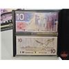 Image 3 : Bank of Canada : $10 Dual Series Collector's Set : 1896-2001 : Lasting Impressions : Birds of Canada